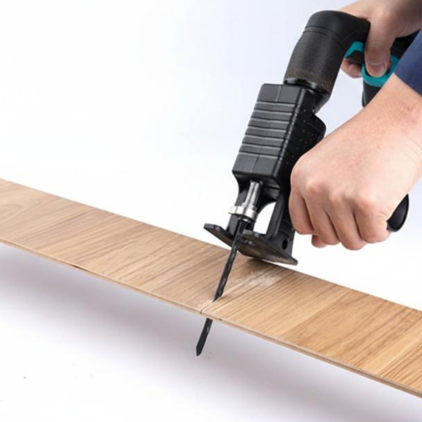 Reciprocating Saw Attachment Drill - Adattatore per Trapano a Sega Alternativa,
