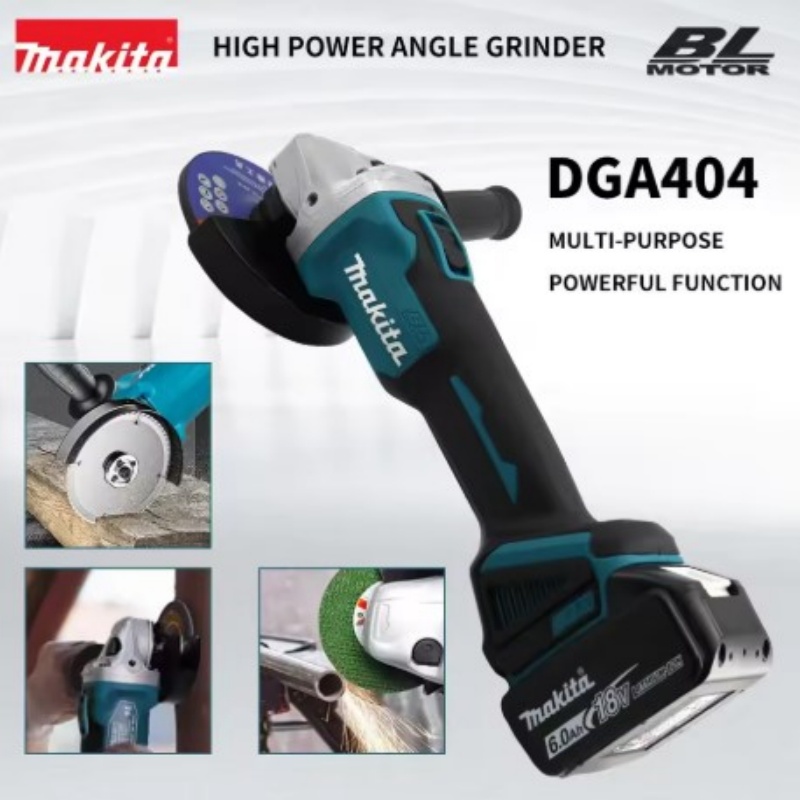 Brushless Angle Grinder Battery Powered - Smerigliatrice Angolare Elettrica Senza Spazzole Makita