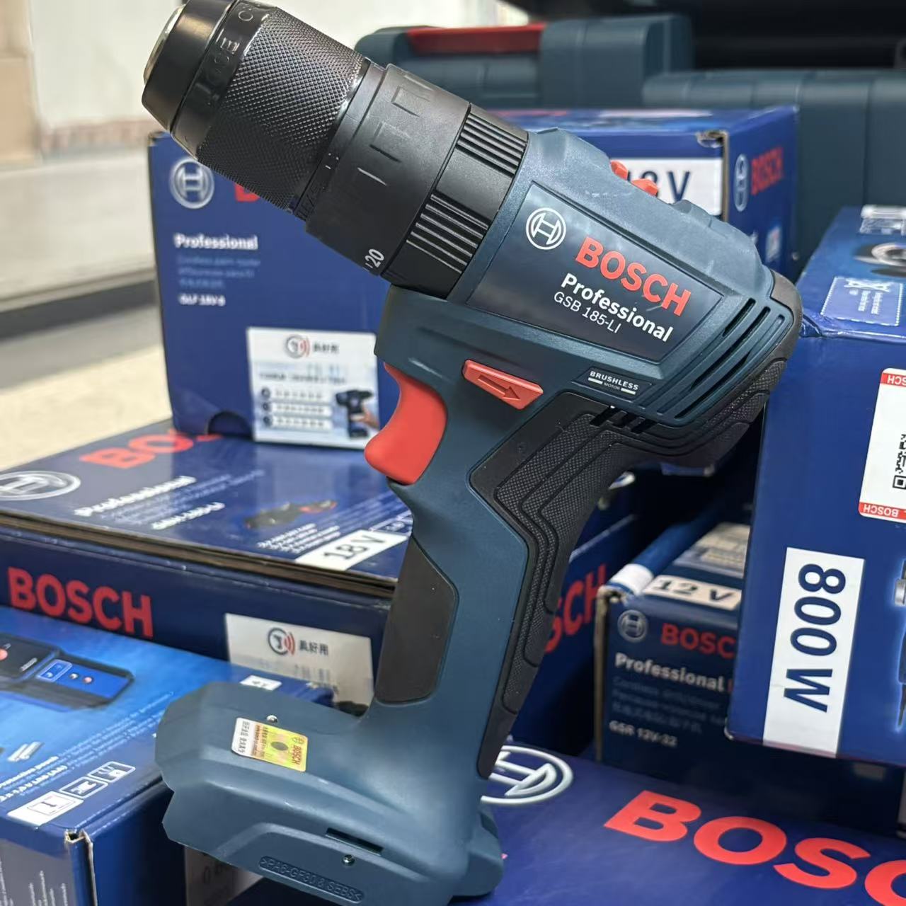 BOSCH GSB 185-LI Trapano a Per - Brushless Cordless Electric Drill 18V recensione e prezzo