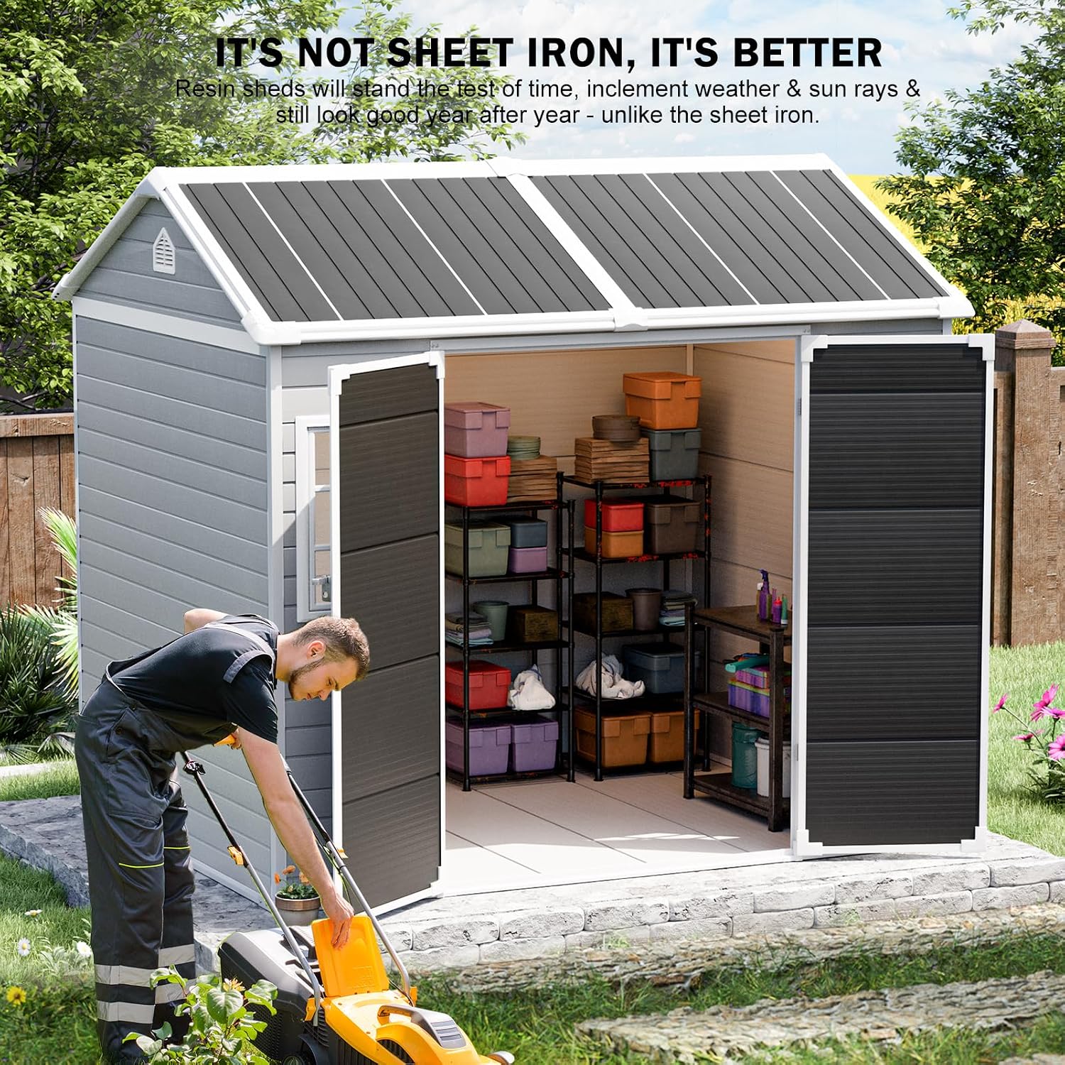 Capanno in Resina per Attrezzi - Garden Tools recensione e prezzo