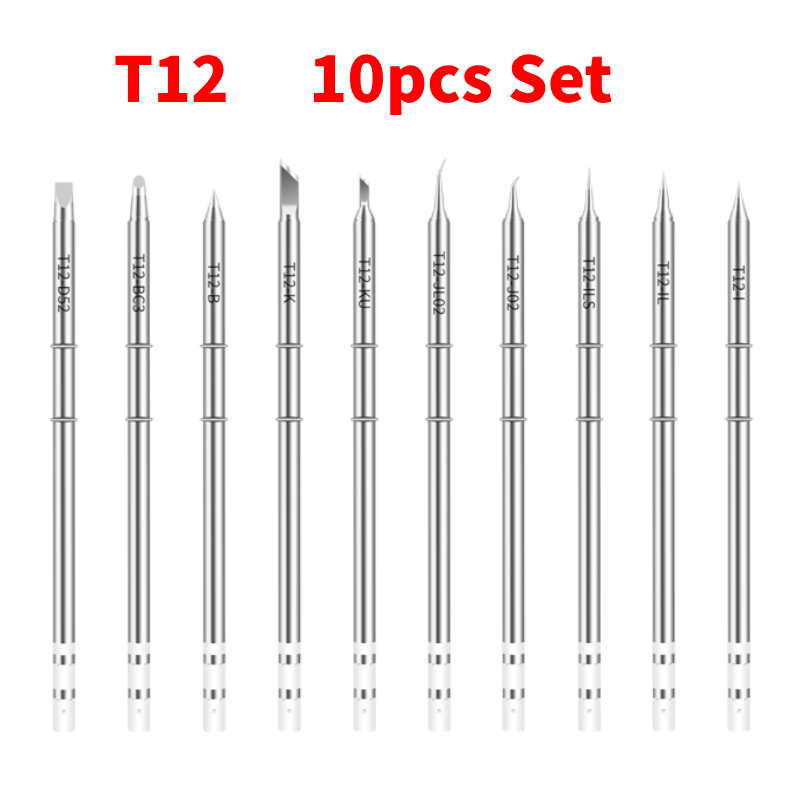 Set di 10 Punte per Saldatore  - Digital Soldering Station T12 recensione e prezzo