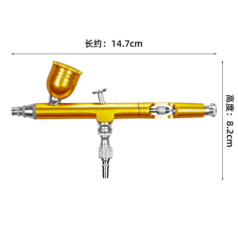 Aerografo a doppia azione da 0 - Airbrush Kit With Mini Compressor recensione e prezzo