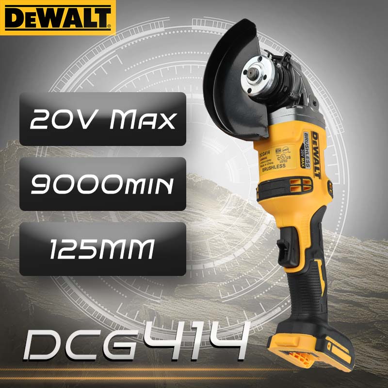 DEWALT DCG414 20V MAX Smerigli - Brushless Angle Grinder Battery Powered recensione e prezzo