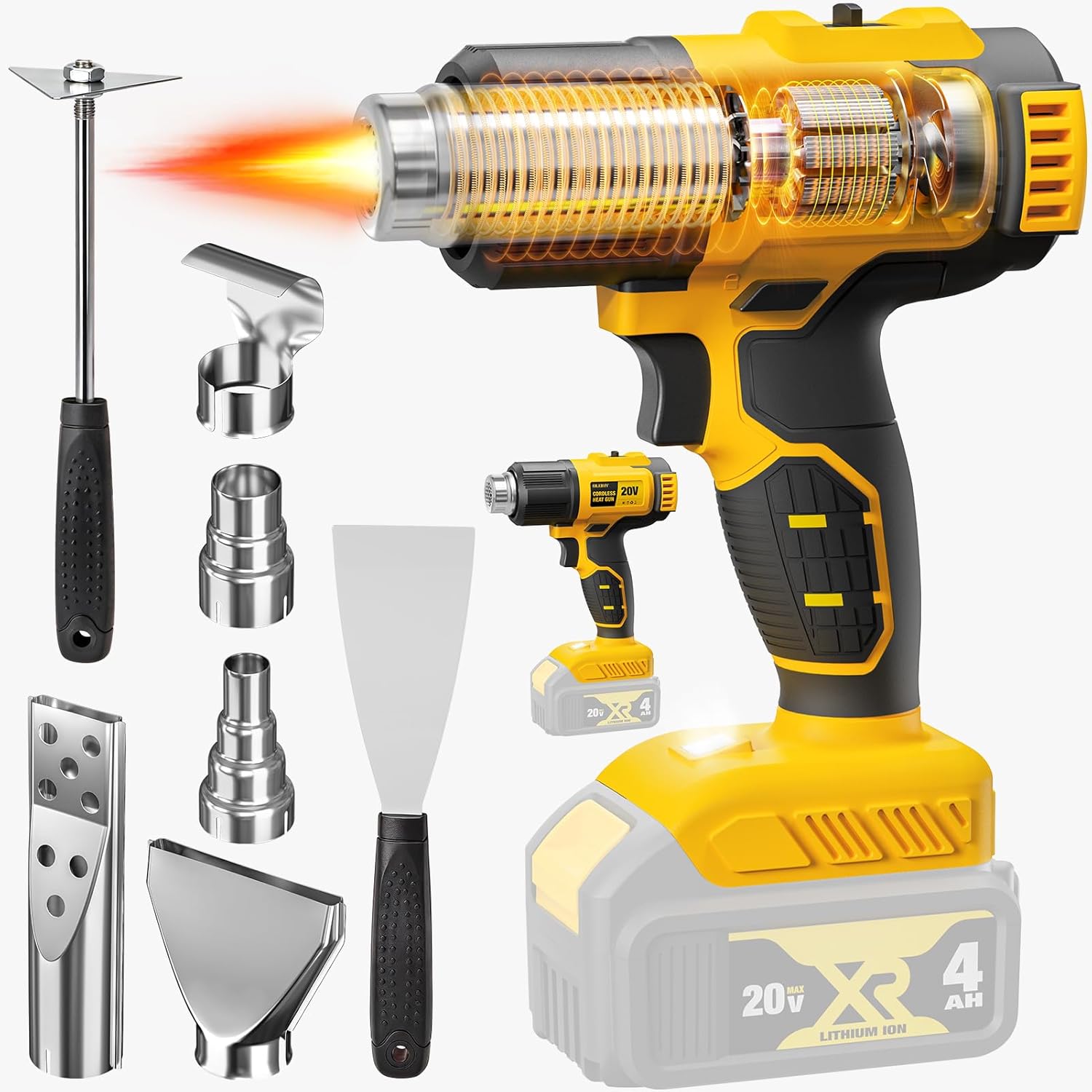 Pistola Termica Senza Fili Com - Cordless Heat Gun For Shrink Tubing recensione e prezzo